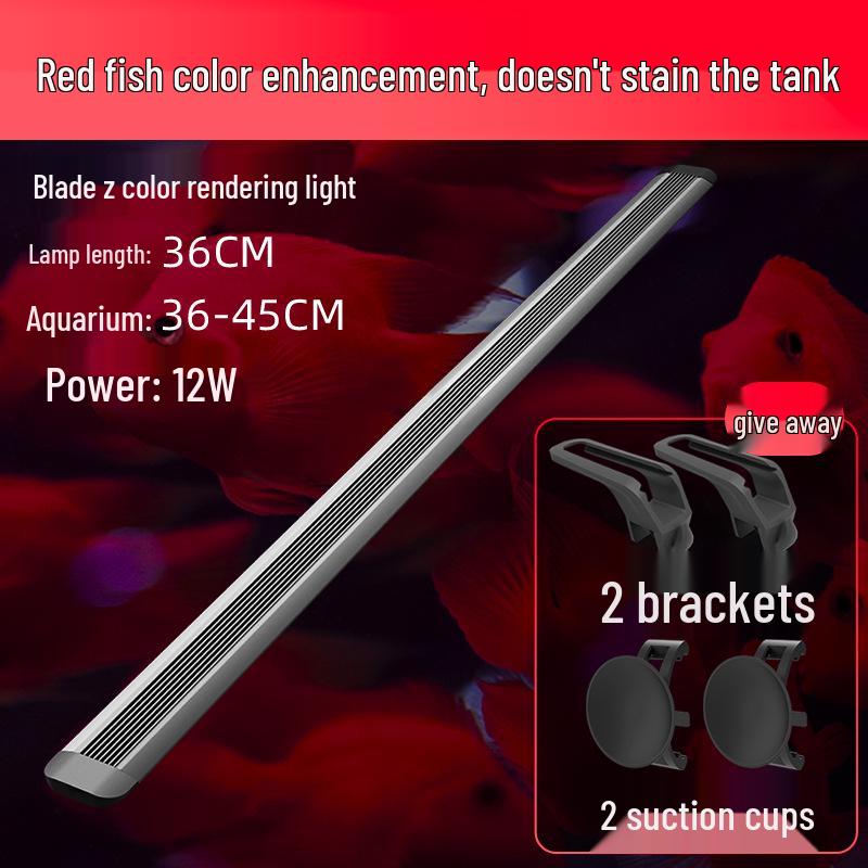 Ji Yin Waterproof LED Light for Native Fish Tanks, Algae Control, Submersible Stream Tank Lighting