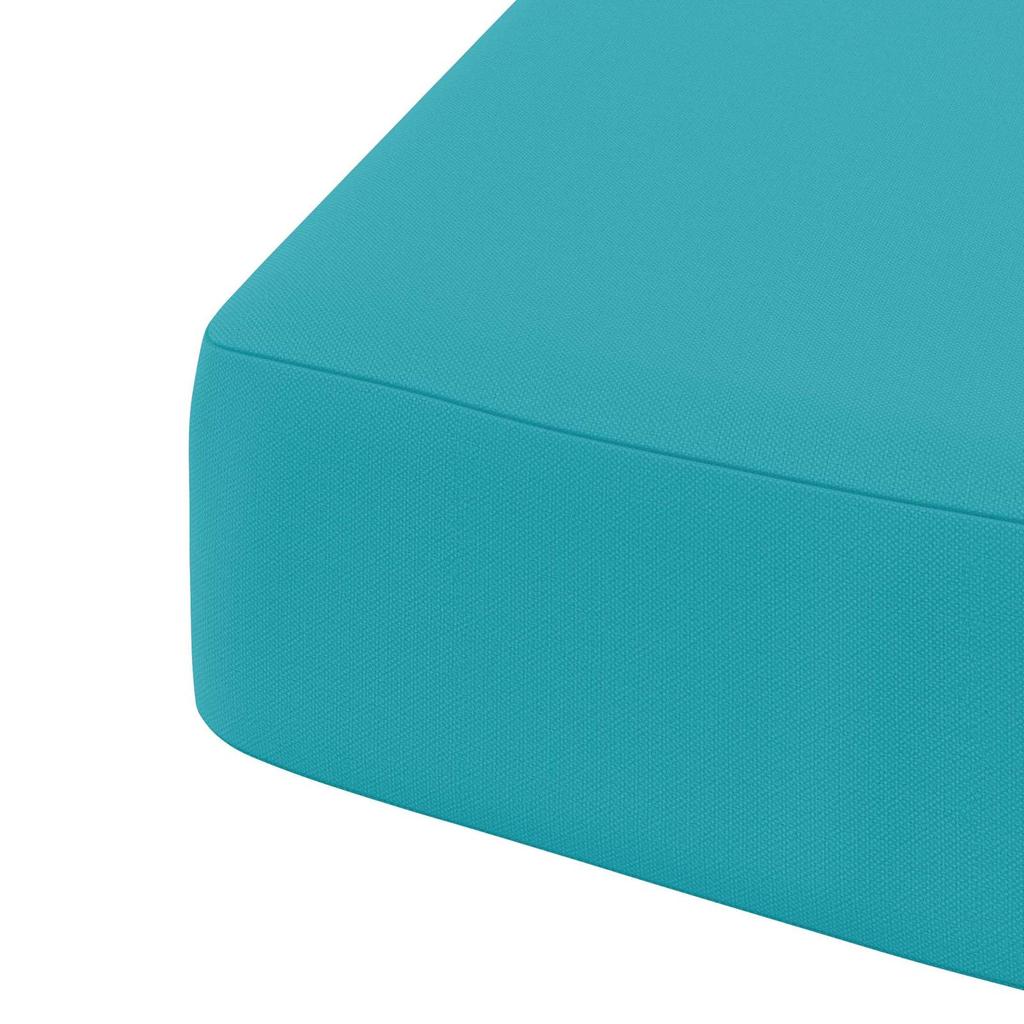 1 piece Seat Cushion SOEST 100percent  Polyester Turquoise