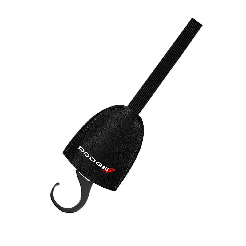 

Leather Car Seat Back Hooks Portable Hanging Bag Rack for Dodge Journey Caliber Challenger Charger Ram 1500 Stratus Dart Dakota Durango 1PCS