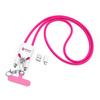Custom Logo Multi-Function Sling Lanyard: 4-in-1 Fast-Charging Crossbody Data Cable