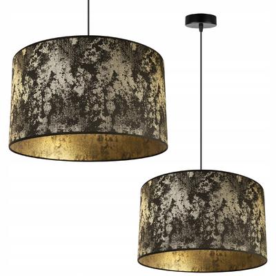 Hängeleuchte, Deckenleuchter, Lampenschirm, Goldmuster