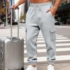 Men's Casual Plaid Pocket Pants Long Pants Casual Pants Casual Everyday Outfit for Daily Wear