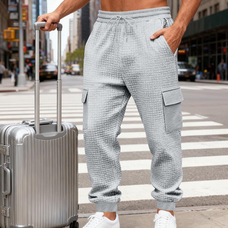 Men's Casual Plaid Pocket Pants Long Pants Casual Pants Casual Everyday Outfit for Daily Wear