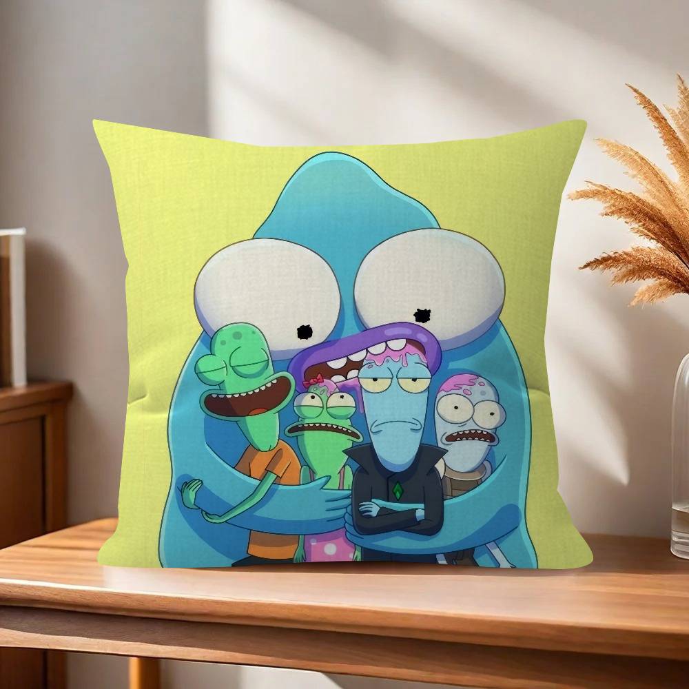 Anime Solar OOpposites Personalized Pillow Cover Kids Bedroom Wild Party Decor Pillowcase Kid Birthday Shower Gift