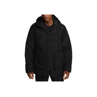 Sportbekleidung Club Therma-FIT Warm Wasserdicht Bequem Langarm Parka Herren Oberbekleidung Schwarz FZ0869-010