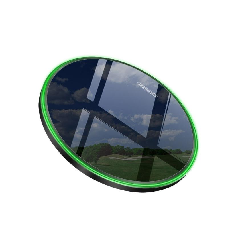 30W Qi Fast Wireless Charger Charging Pad For iPhone 11 X XS Max XR 8 Plus Induction Qi Fast Charging Pad for Samsung S20 Xiaomi