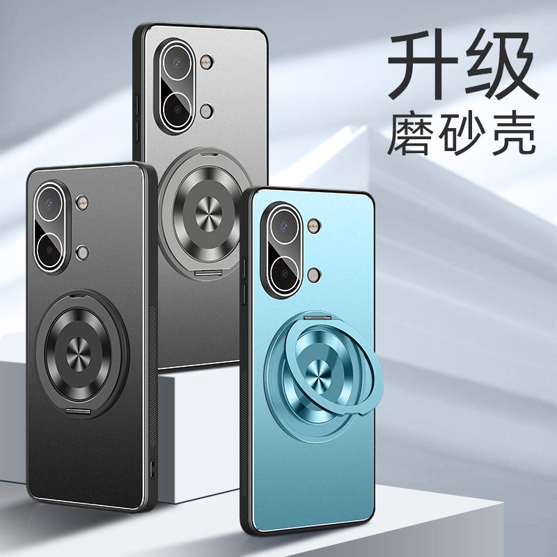 Xiaomi POCO F8Pro Golden Shield Mobile Phone Case Redmi Turbo1max Rotating Bracket K11 Protective Case