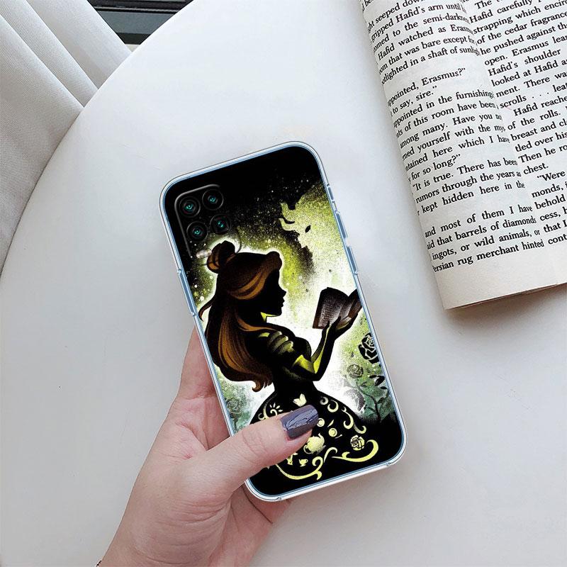 

Disney Princess Transparent Phone Case for Samsung Galaxy A04 A04S A14 A23 A34 A54 M23 M33 M52 M53 Galaxy A34 5G