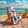 1pc Mickey Minnies Patriotic Celebration Cartoon Quick Dry Microfiber Bath Towel for Swimming Surfing Camping Unisex Holiday. SJT720123