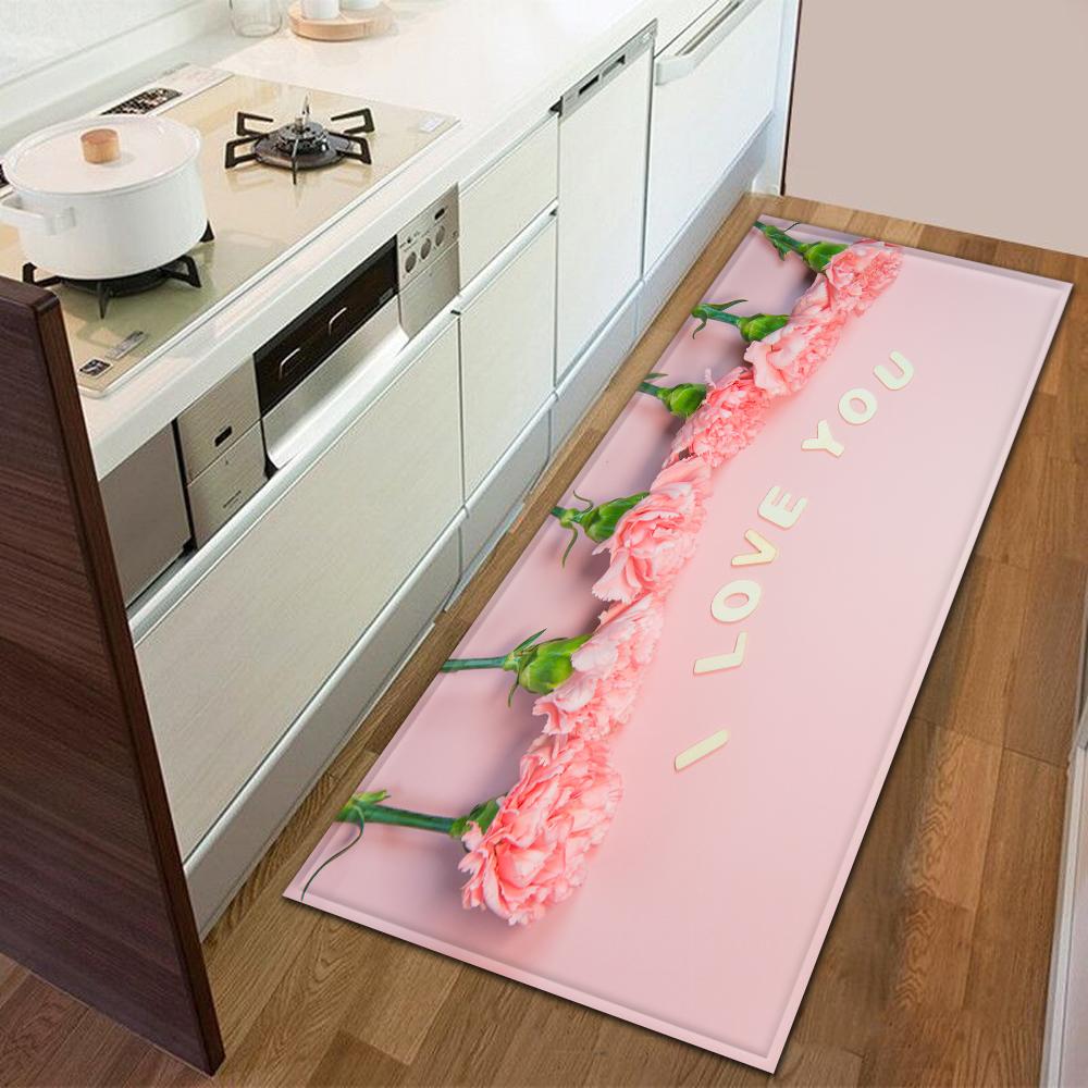 

Скандинавский ковер на День святого Валентина для спальни, кухни, крыльца, дверной коврик, нескользящий коврик, ковер для коридора, гостиной 50x80cm