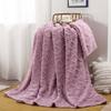 Single Layer Tower Skin Velvet Solid Color Blanket for Home Use, Simple Office Nap Blanket, Air Conditioning Blanket, Cover Blanket, Blanket