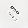 Silver Black Letters B20 B30 D30 450 650 ABS Emblem for Mercedes Benz Brabus C W203 W204 W205 Coupe Car Trunk Badge Logo Sticker