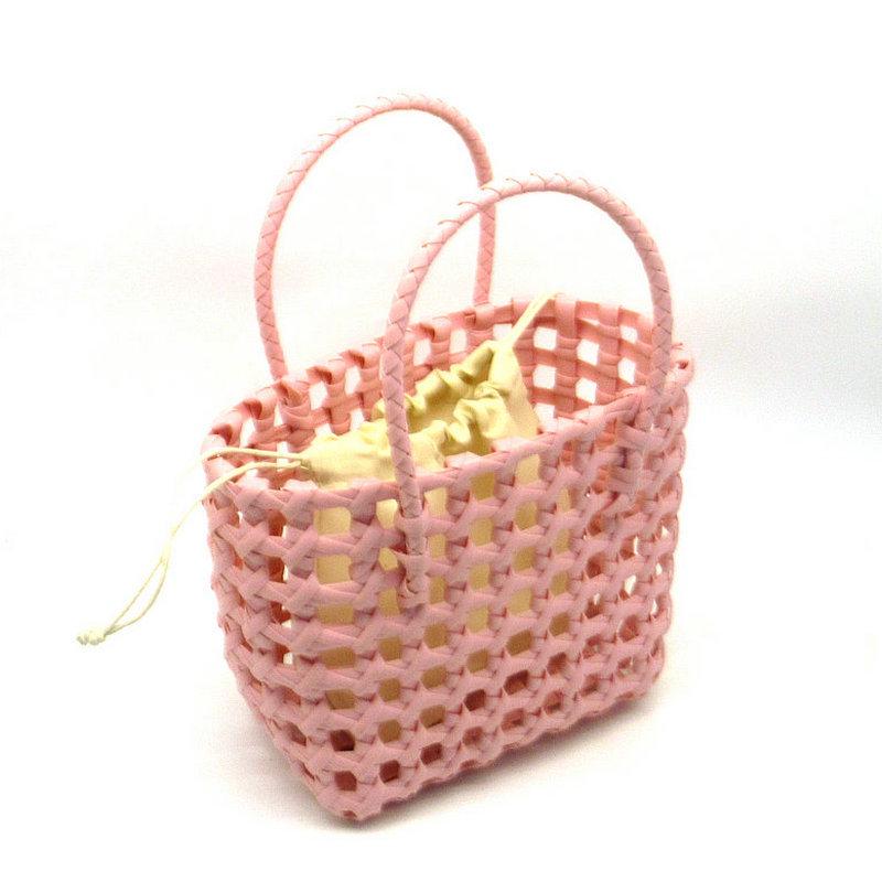Handmade Hollow Weave Beach and Vegetable Basket Bag
