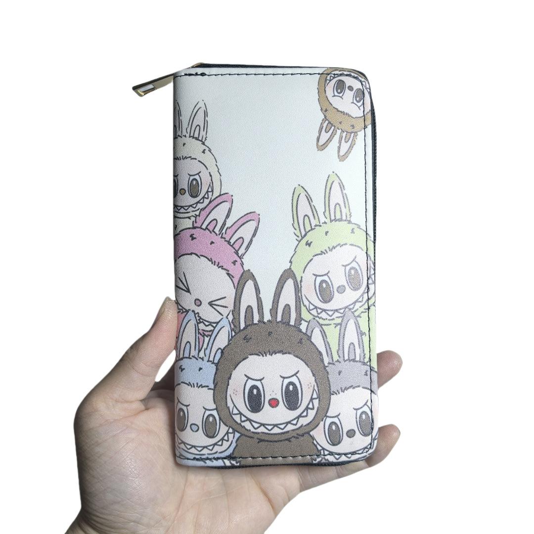 

Бубу длинный нейлоновый кошелек на молнии кошелек сумка для карт