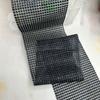 1 Yard 24 Rows Plastic Electroplated 4mm Hollow Mesh Ribbon Sparkling Curtains, Crafts, Christmas, Weddings, Party Decorations