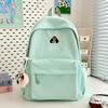 Schoolbag1011 backpack female cute small fresh bag sweet large capacity design schoolbag niche casual student backpack