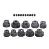 10Pcs Set 16T‑25T 7075 48P Steel RC Car Motor Gear Pinion for 1 8 1 10 Brushless Motor