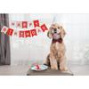Red White Birthday Banner Happy Birthday Party Decorations