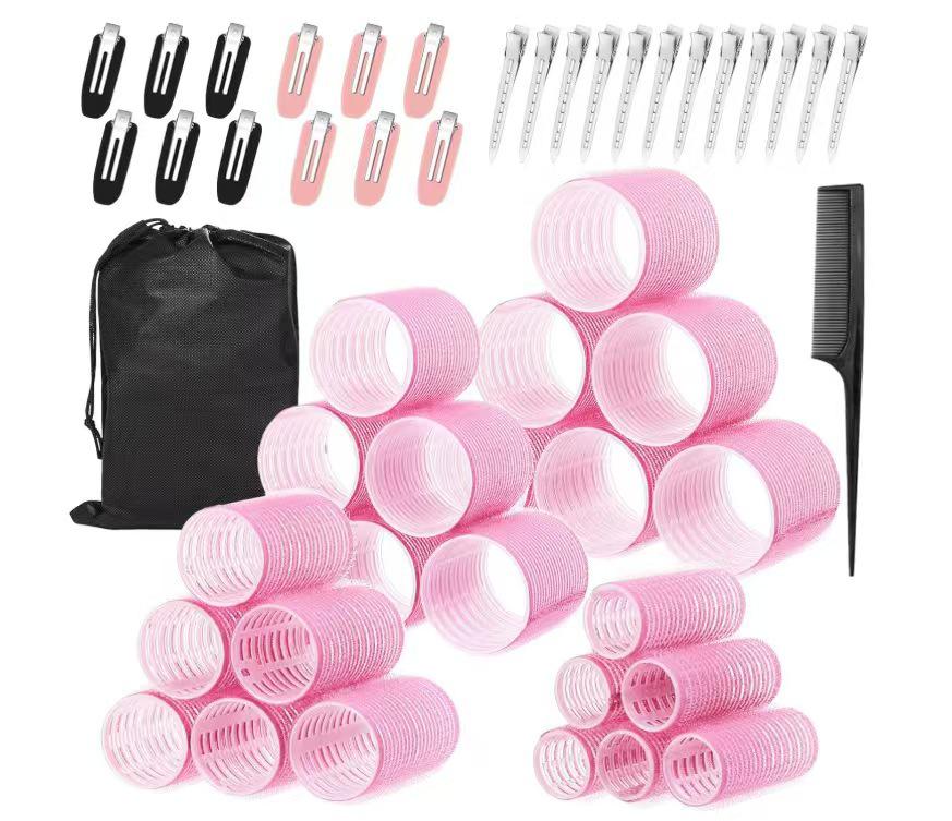 Cross-border Nylon Figure Eight Hair Curler - Curling Iron for Lazy Effortless Curls