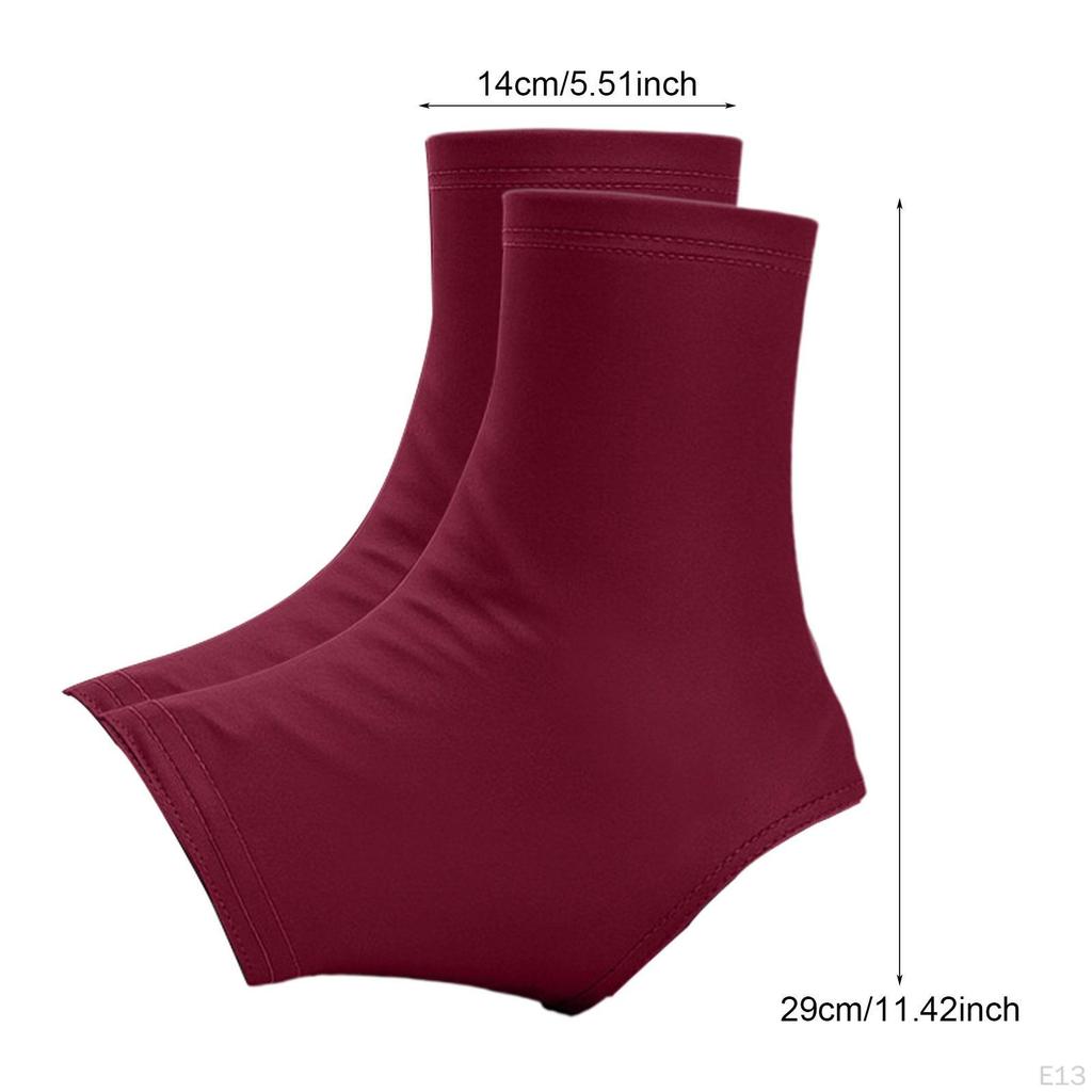 Rutschfeste Fußballstollenschuhe Ärmel, Universelle Passform, Polyester und Spandex Schutz für Männer Frauen,