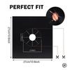 1/2/4pcs 27 Cm Gas Stove Surface Protection Pad Washable Oil and Dirt Resistant Kitchen Cleaning Accessories  Home Gadgets