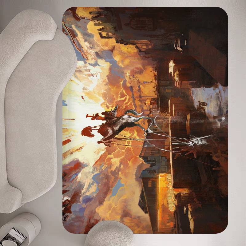 D-Disco Elysium Hot Video Game Door Mat Washable Non-Slip Living Room Sofa Chairs Area Mat Kitchen Doormat Area Rug