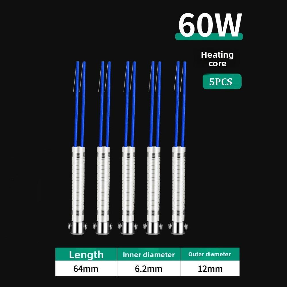 1/2/5pcs 220V 30W40W60W Electric Soldering Iron Core 3 Sizes Spare Part Equipment New Welding Tool