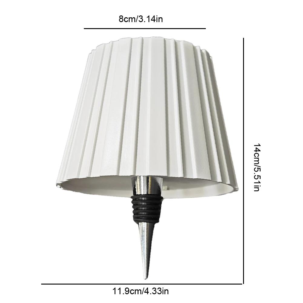 Wireless Wine Bottle Lamp Touch Control Table Lamp 3 Colors Dimming LED Bottle Light For Bar Cafe Wine Bottle Light Party Decor