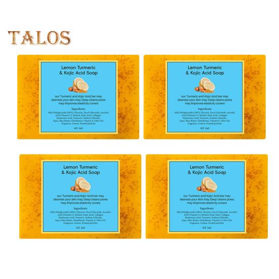 

1/4 шт. Мыло-кусок с куркумой и медовым сиянием, нежное очищающее мыло с натуральными ингредиентами для ухода за кожей для всех типов кожи B