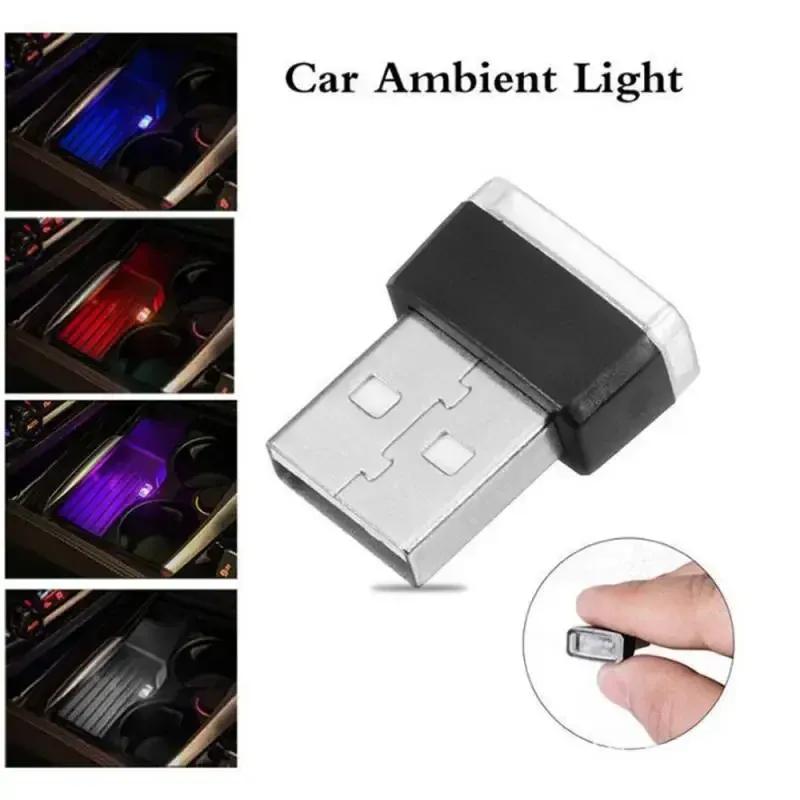 Car Usb Atmosphere Lamp Led Free-to-change Decorative Lamp Car Interior Foot Lighting Lamp Car Atmosphere Lamp