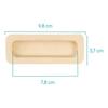 Sunroof Sunshade Hand Grip for Mitsubishi Eclipse - BEIGE