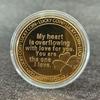 Rose Commemorative Coin - Lucky Gold Coin, Commemorative Medal, Commemorative Coin Gift, Valentine's Day Gift