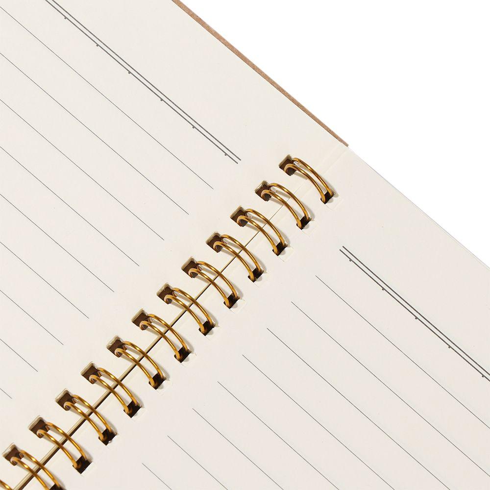 Portable Diarybook Retro Car Line Writing Pads 16K Workbooks Coil Notebooks B5 Kraft Paper Notebook