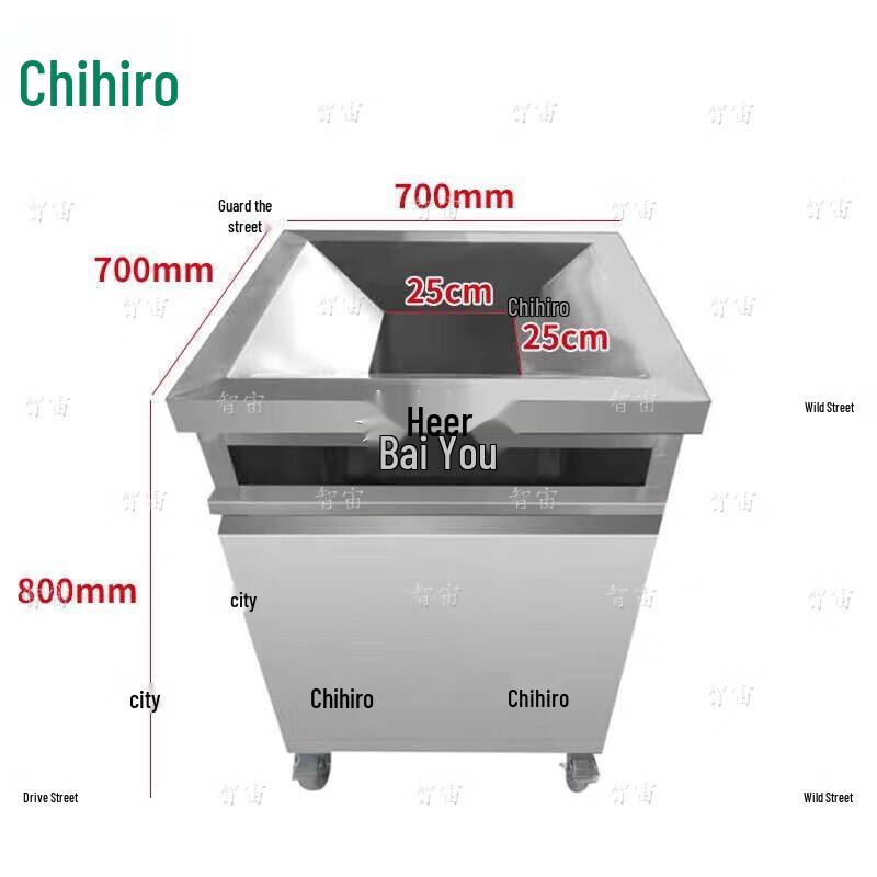 Zhizhou Food Waste Collection Dining Cart