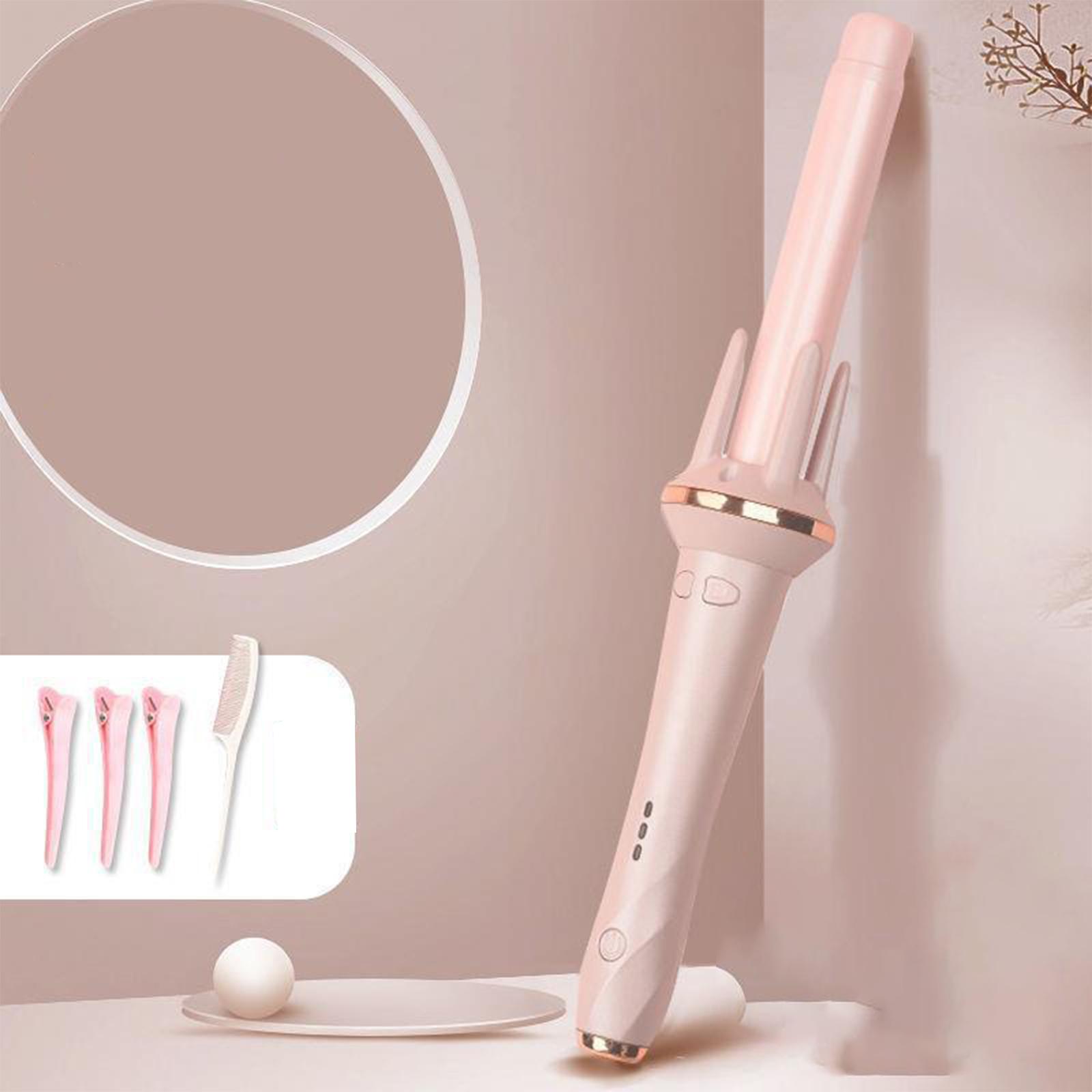 

Полностью автоматическая плойка для завивки волос ленивая завивка отрицательные ионы завивка большой локон большая волна женская электрическая плойка розовый