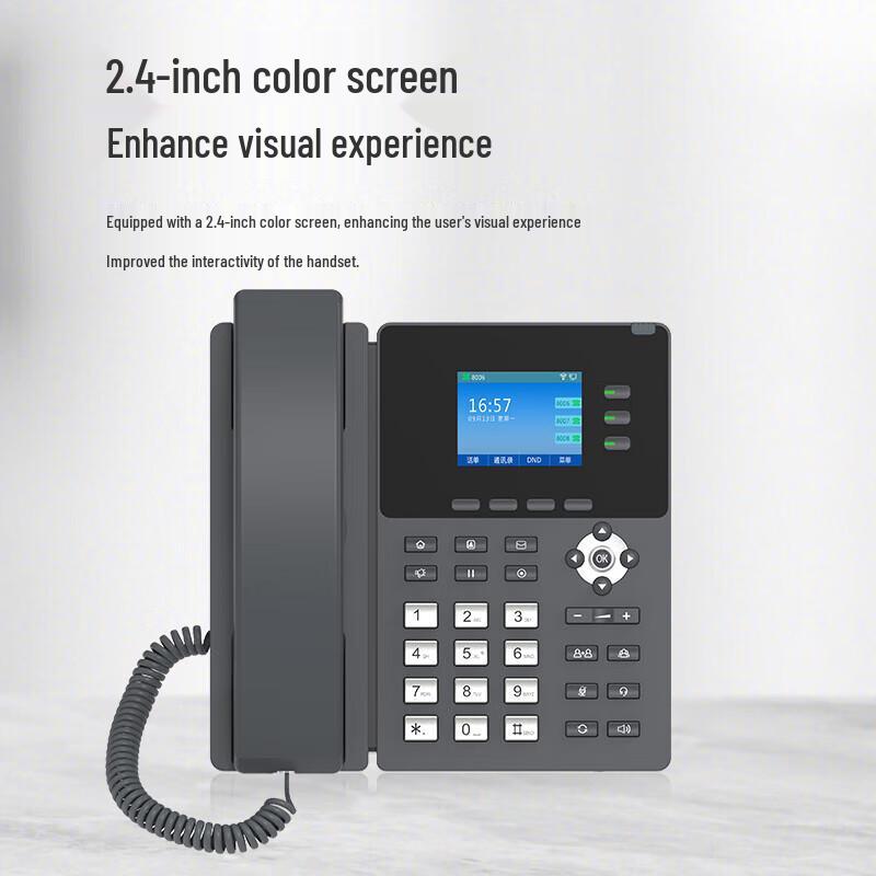 Yijiatong IP303WP WiFi SIP IP Phone (CN version)