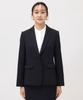 Untitled Worsted Calze Tailored Jacket Navy 02 Perfect for Entrance and Graduations (15349310) Women's (094) (M) - Commuting, Ceremonies,