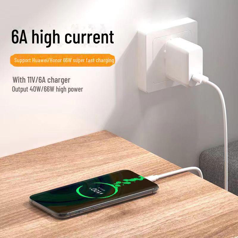 Huawei 6A Type-C Super Fast Charging 66W Data Cable for Mate50/P60 with Flash Charging Compatibility