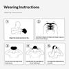 Gradient Silicone Swim Cap High Elasticity Waterproof Swimming Hat For Adults Pool Beach Water Sports