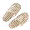 Four Seasons Linen Floor Mop Slippers - Women's Spring/Autumn & Men's Summer, Non-slip Cotton Linen for Indoor Use