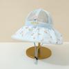 Summer Childrens Sun Hat With Large Brim And Breathable Mesh For Girls And Babies