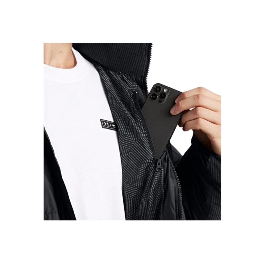 Under Armour Limitless Training Series Stehkragen Warme Bequeme Jacke Daunenmantel Herren Jacke Schwarz 1384653-001