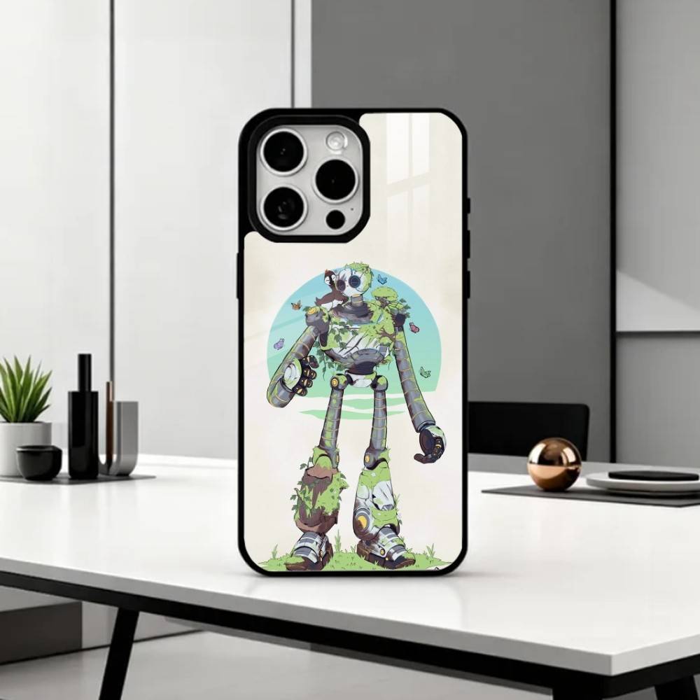 Cozy The W-Wild Robot Phone Case For iPhone17,16,15,14,13,12,11 Plus,Pro Max Magnetic For Magsafe Wireless Charging