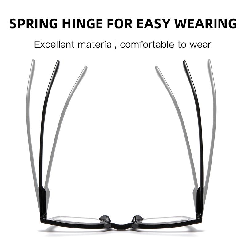 Anti-blue Light Reading Glasses For Women Square Frame Small Frame Reading Glasses For Men