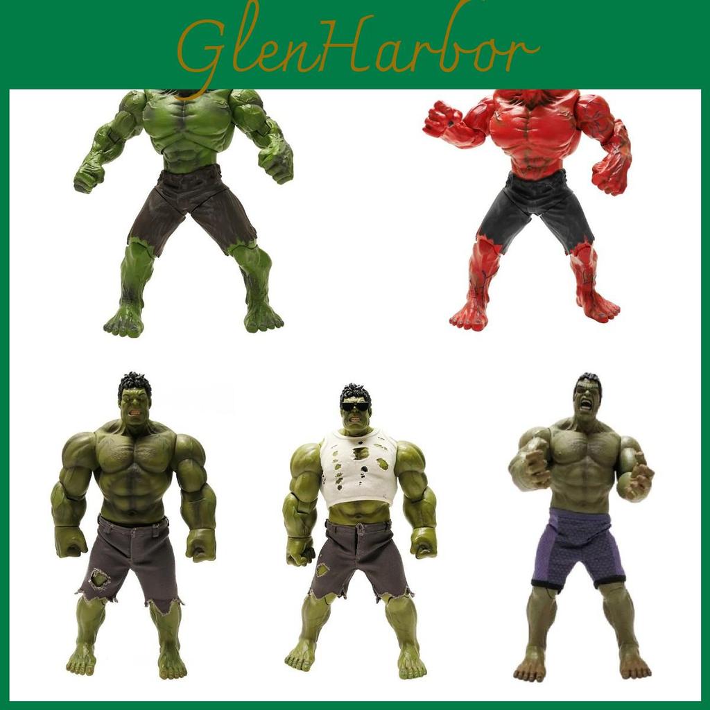 Figura de Ação Articulada de 10 Polegadas Incrível Hulk Brinquedo Colecionável Com Detalhes Realistas