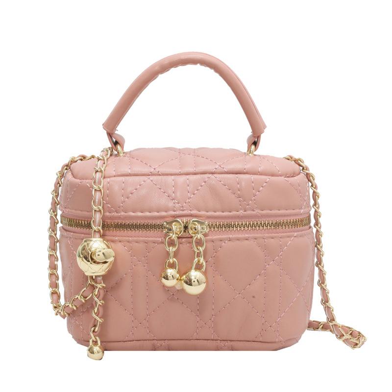 Spring and summer new mini rhombus chain bag versatile shoulder messenger bag lipstick bag women