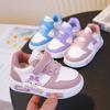 Breathable Lightweight Cartoon Toddler Skate Shoes - Soft Sole, Comfortable Low-Top Baby Walker Casual Shoes for Girls