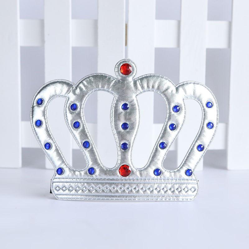 Golden Prince Crown Birthday Cake Decoration & Headwear for Kids