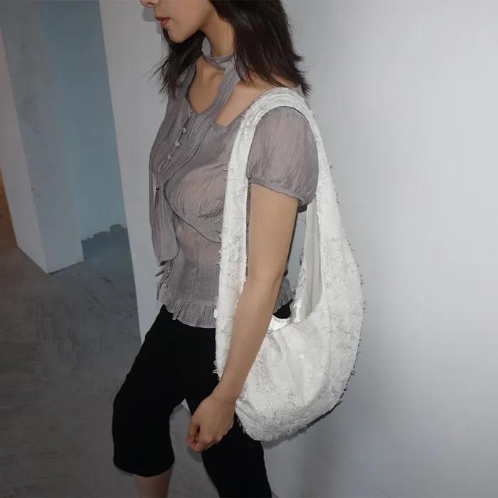 FIG JACQUARD BAG [IVORY]