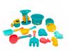 Jianxiong Beach and Water Play Set: Shovels, Sand Digging Tools, Car, and Bucket for Outdoor/Indoor Use